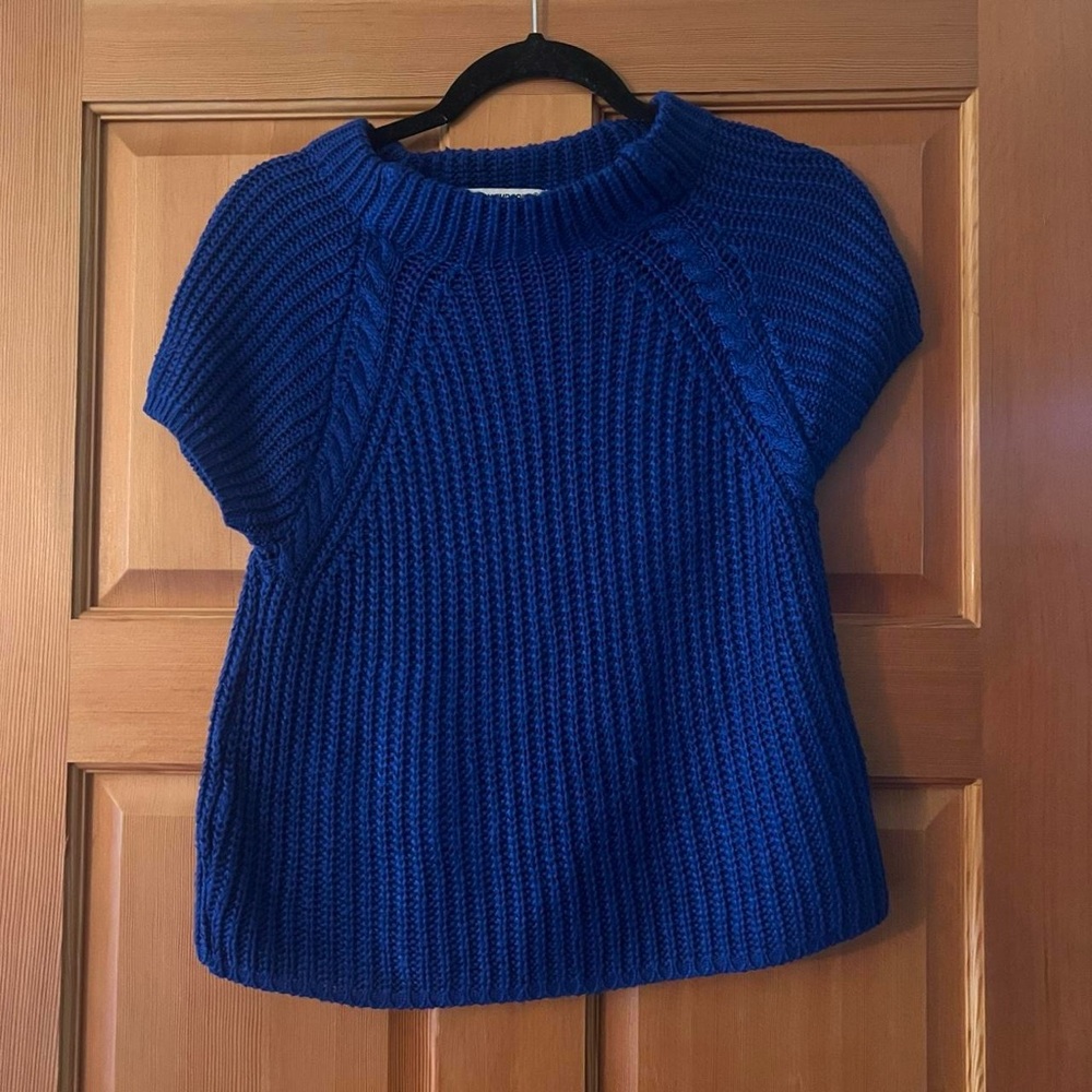 Blue Women's Shirt Sweater